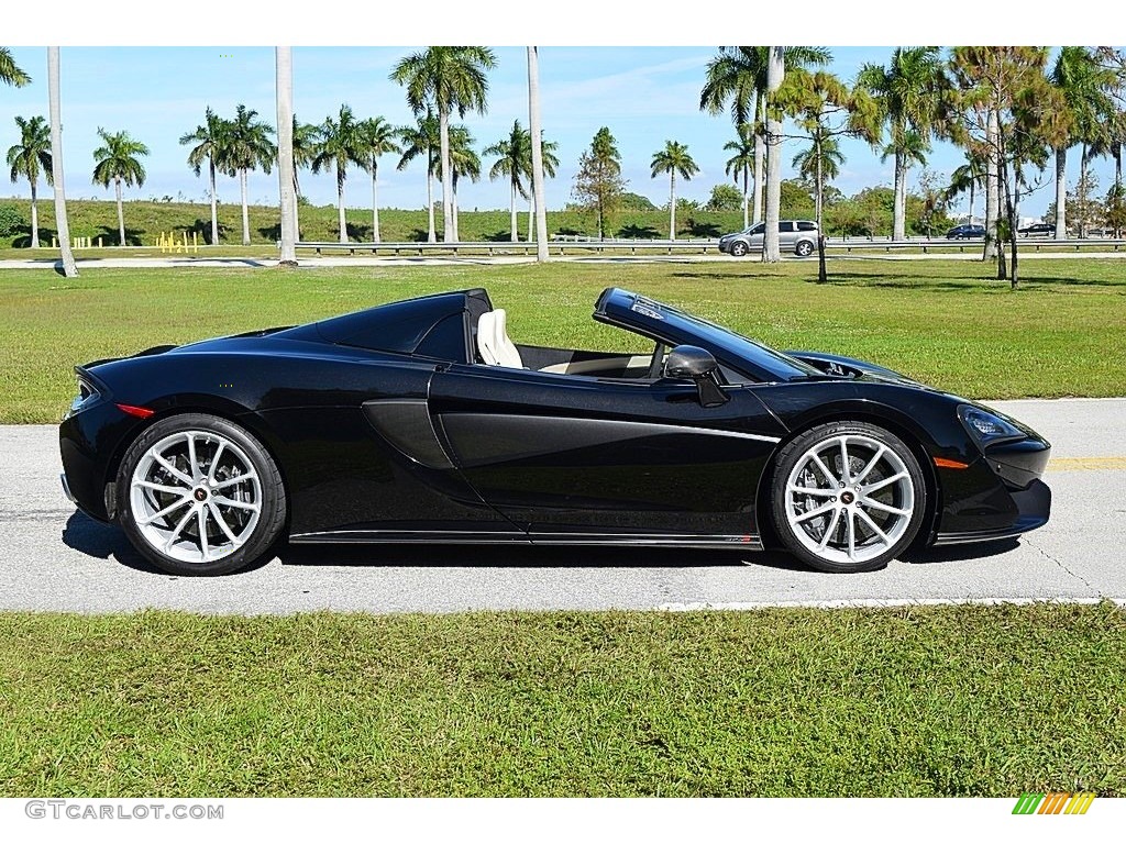 Onyx Black 2018 McLaren 570S Spider Exterior Photo #136304019