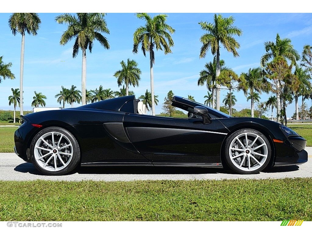 Onyx Black 2018 McLaren 570S Spider Exterior Photo #136304049