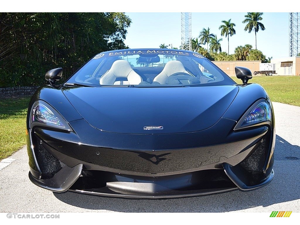 Onyx Black 2018 McLaren 570S Spider Exterior Photo #136304277