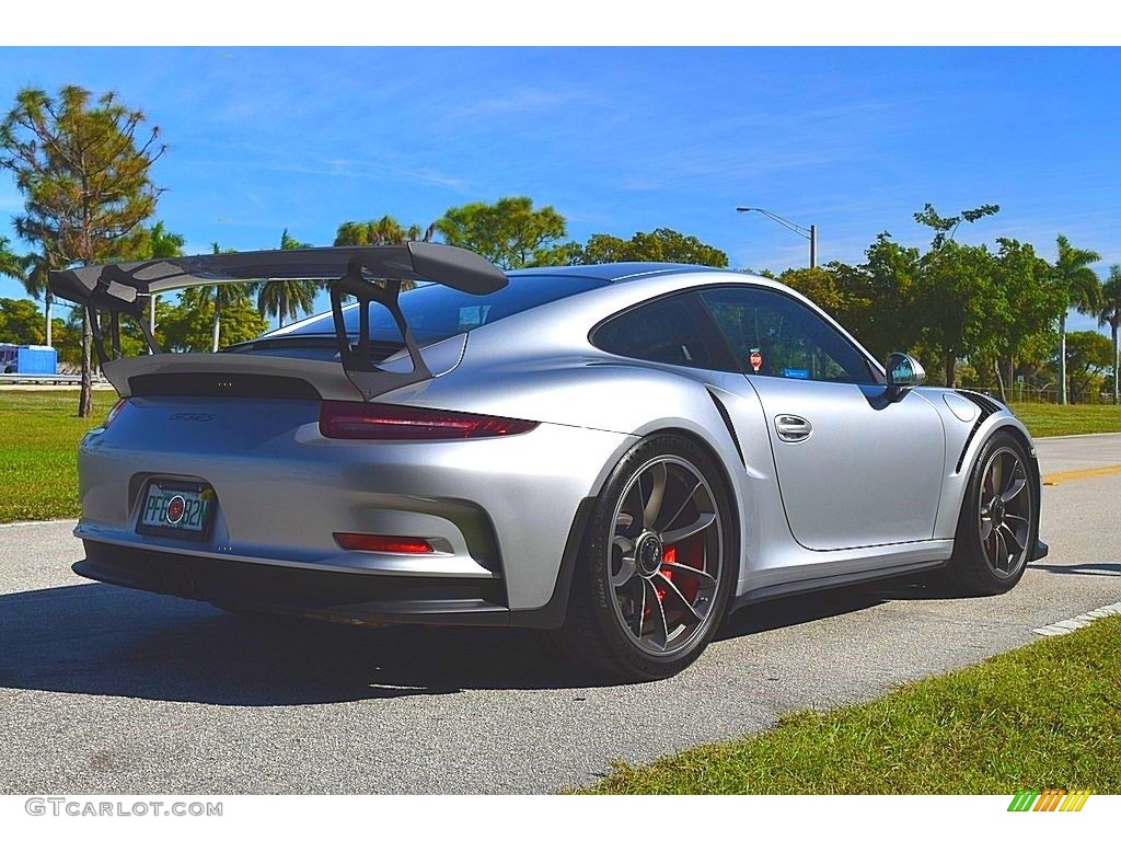 2016 911 GT3 RS - GT Silver Metallic / Black photo #4