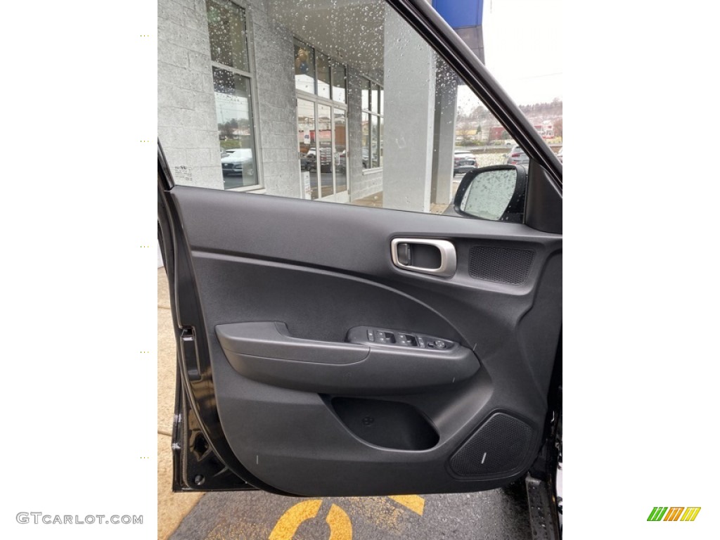 2020 Hyundai Venue SE Black Door Panel Photo #136305645