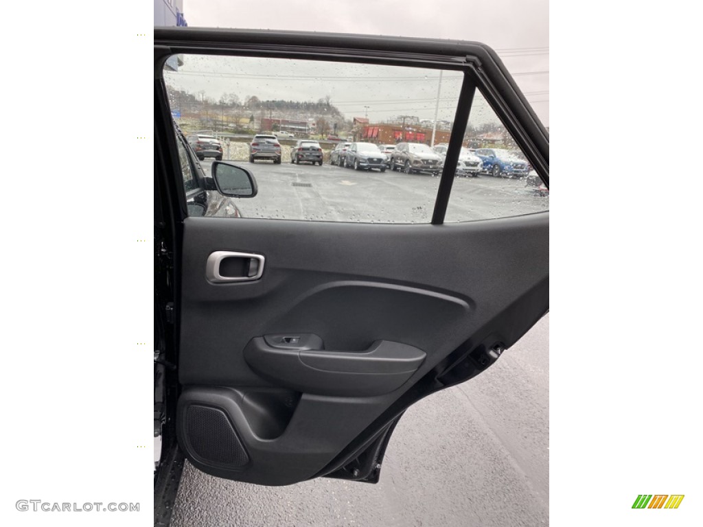 2020 Hyundai Venue SE Black Door Panel Photo #136305909