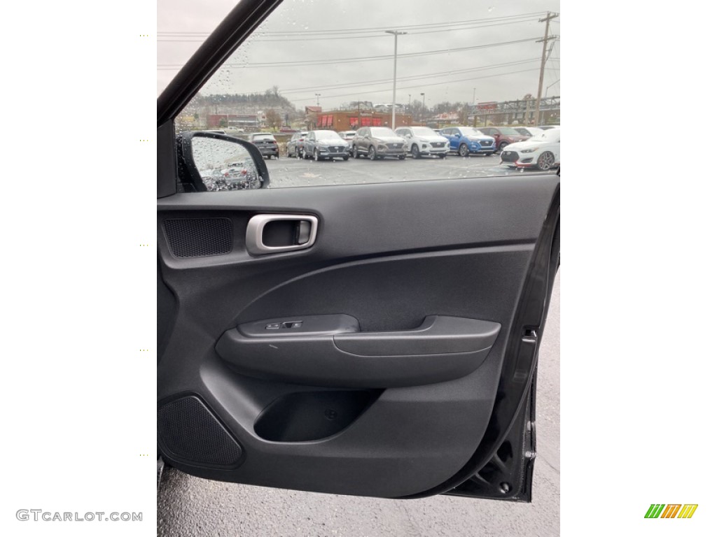 2020 Hyundai Venue SE Black Door Panel Photo #136305981