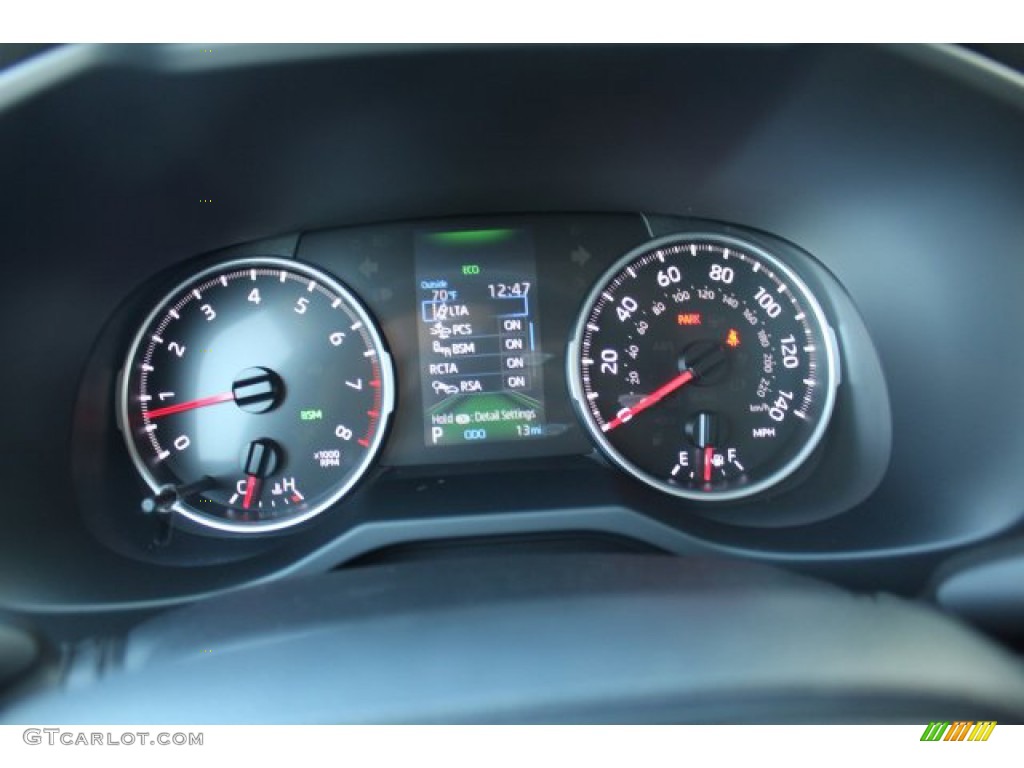 2020 Toyota RAV4 XLE AWD Gauges Photo #136306164