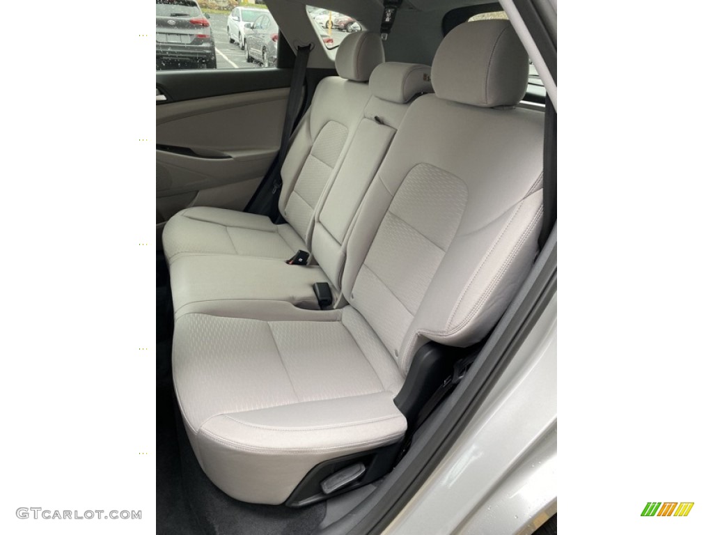Gray Interior 2020 Hyundai Tucson SE AWD Photo #136306590