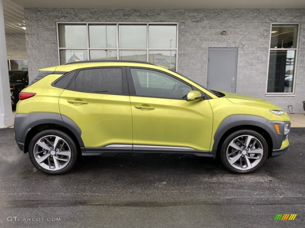 Lime Twist 2020 Hyundai Kona Limited AWD Exterior Photo #136307013