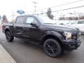 2020 Agate Black Ford F150 Lariat SuperCrew 4x4  photo #3