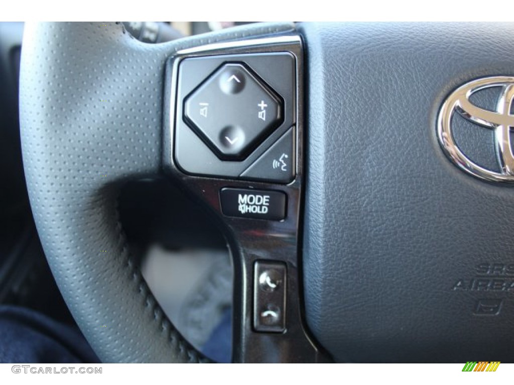 2020 Toyota 4Runner Nightshade Edition 4x4 Black Steering Wheel Photo #136307535