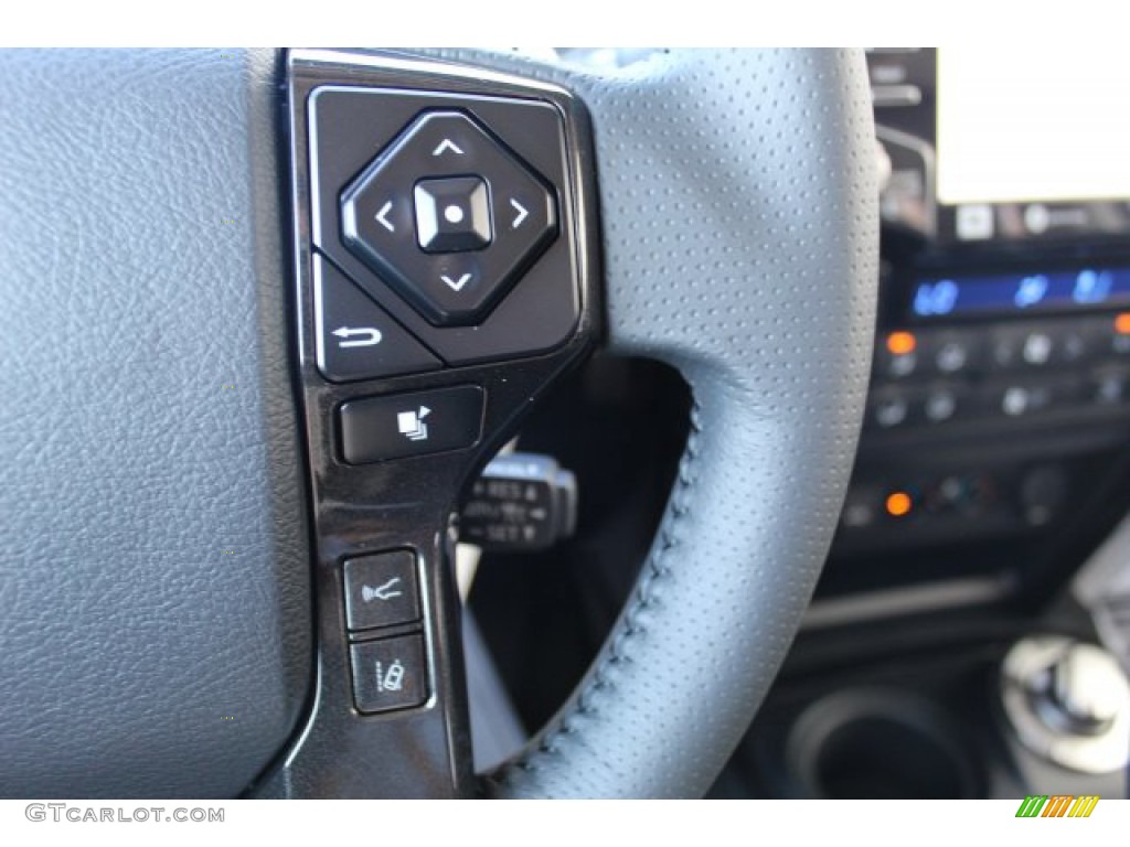 2020 Toyota 4Runner Nightshade Edition 4x4 Black Steering Wheel Photo #136307553