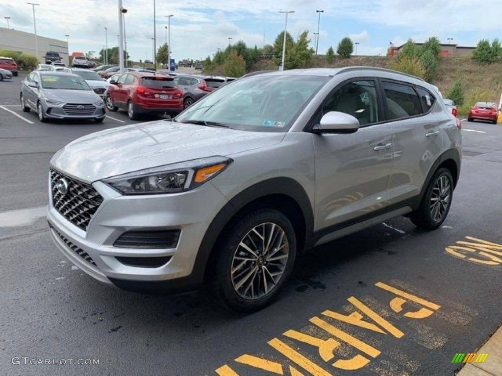 Stellar Silver 2020 Hyundai Tucson SEL AWD Exterior Photo #136307970