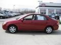 2008 Spicy Red Kia Spectra EX Sedan  photo #8