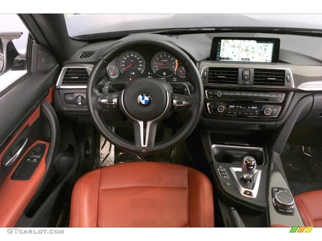 2017 M4 Coupe - Mineral Grey Metallic / Sakhir Orange/Black photo #4
