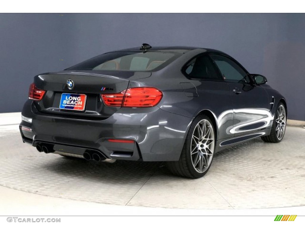 2017 M4 Coupe - Mineral Grey Metallic / Sakhir Orange/Black photo #29