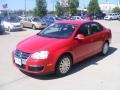 2008 Salsa Red Volkswagen Jetta S Sedan  photo #4