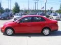 2008 Salsa Red Volkswagen Jetta S Sedan  photo #5