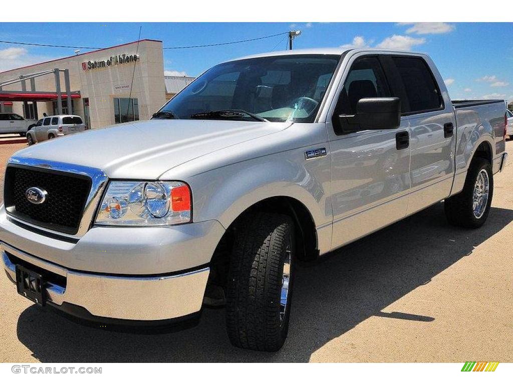 2008 F150 XLT SuperCrew - Silver Metallic / Black photo #1