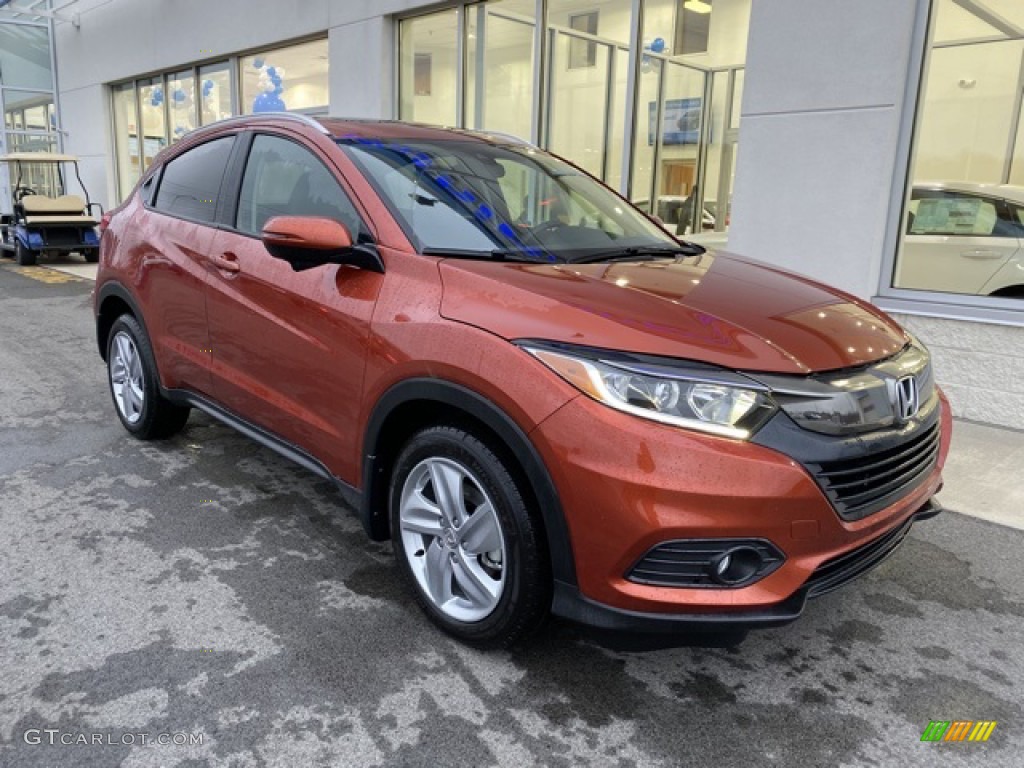 Orangeburst Metallic 2020 Honda HR-V EX AWD Exterior Photo #136312413