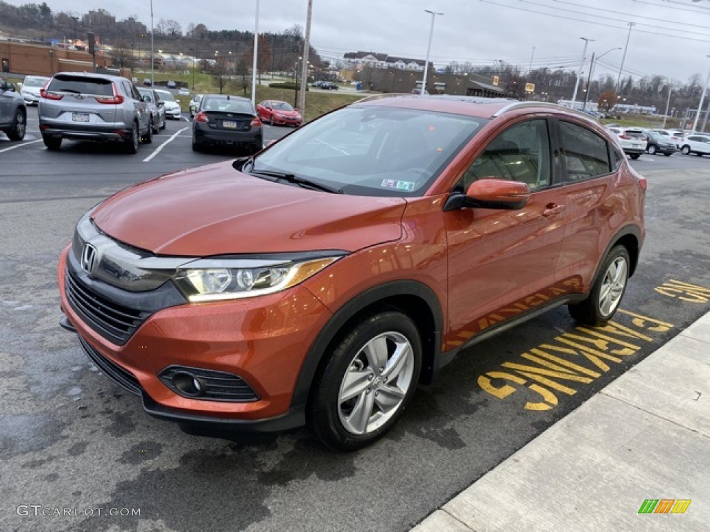 Orangeburst Metallic 2020 Honda HR-V EX AWD Exterior Photo #136312473