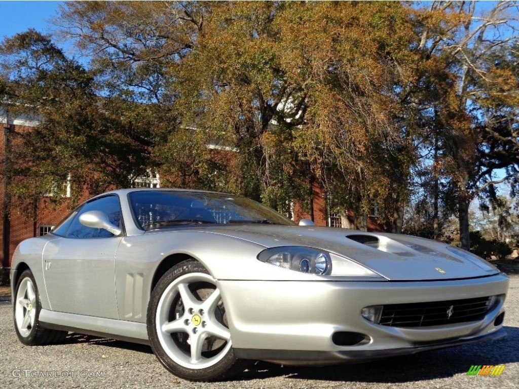 Argento (Silver) 2001 Ferrari 550 Maranello Exterior Photo #136313451