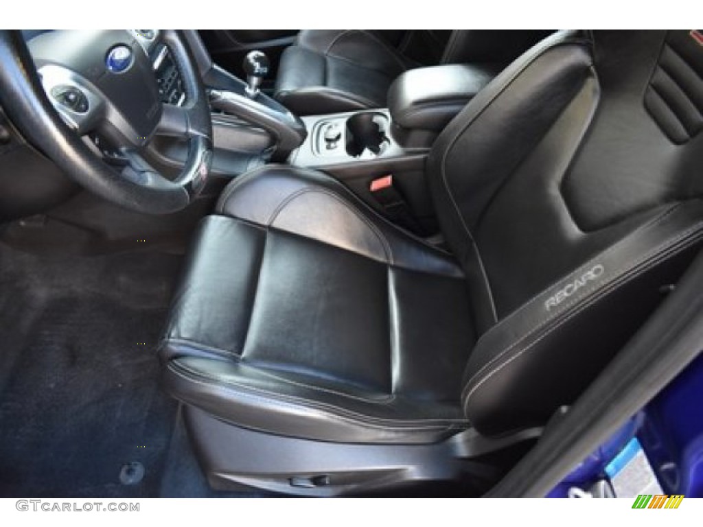 2013 Focus ST Hatchback - Performance Blue / ST Charcoal Black Full-Leather Recaro Seats photo #10
