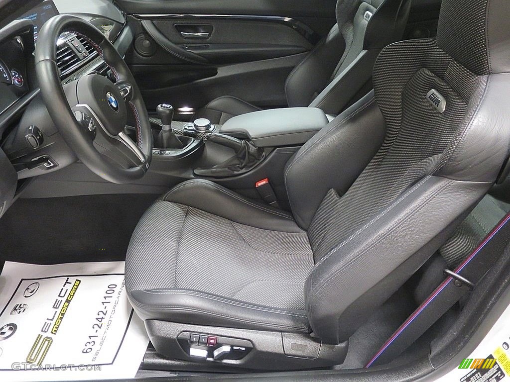 Carbonstructure Anthracite/Black Interior 2017 BMW M4 Coupe Photo #136313565