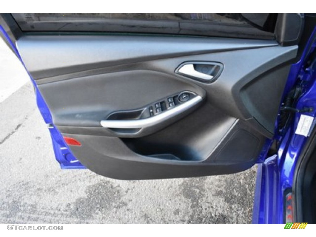 2013 Focus ST Hatchback - Performance Blue / ST Charcoal Black Full-Leather Recaro Seats photo #22