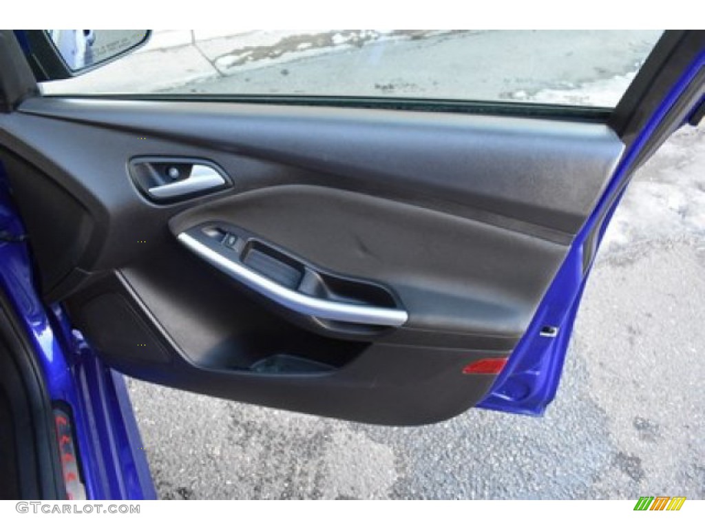 2013 Focus ST Hatchback - Performance Blue / ST Charcoal Black Full-Leather Recaro Seats photo #23
