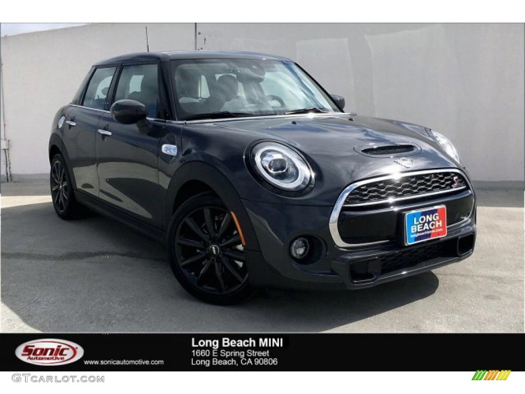 2020 Hardtop Cooper S 4 Door - Thunder Gray Metallic / Carbon Black photo #1