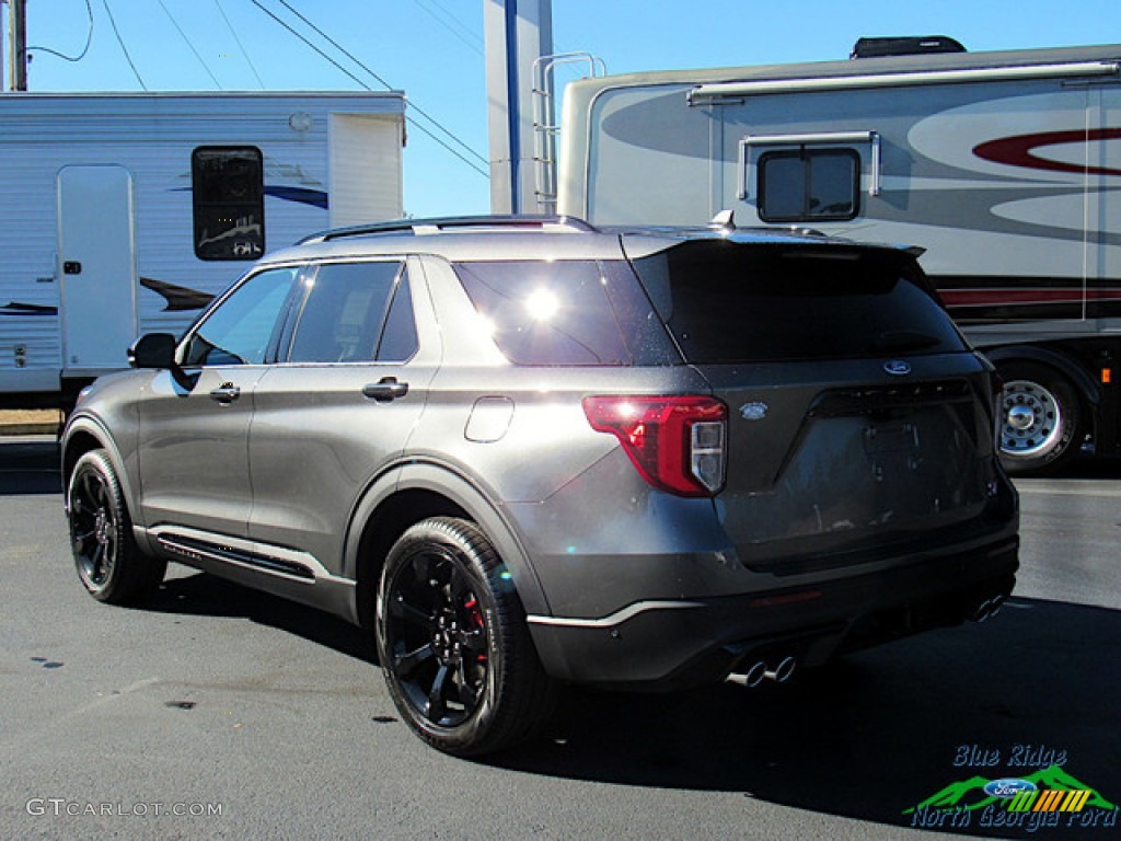 2020 Explorer ST 4WD - Magnetic Metallic / Ebony photo #3