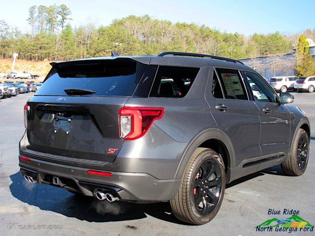 2020 Explorer ST 4WD - Magnetic Metallic / Ebony photo #5