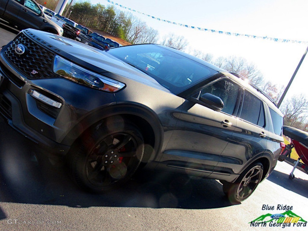 2020 Explorer ST 4WD - Magnetic Metallic / Ebony photo #30