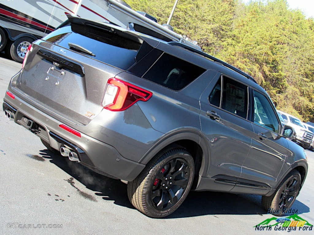 2020 Explorer ST 4WD - Magnetic Metallic / Ebony photo #32