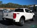 White Platinum Tri-Coat - Ranger Lariat SuperCrew 4x4 Photo No. 5