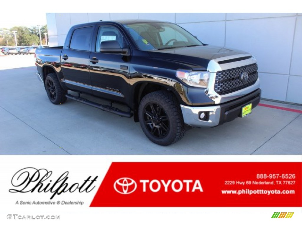 2020 Tundra TSS Off Road CrewMax - Midnight Black Metallic / Graphite photo #1