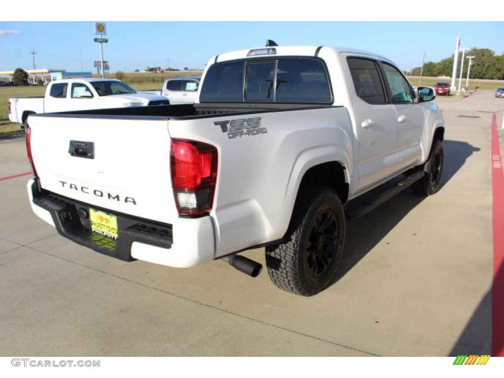 2020 Tacoma TSS Off Road Double Cab - Super White / Cement photo #8