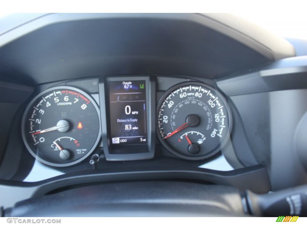 2020 Toyota Tacoma TSS Off Road Double Cab Gauges Photos
