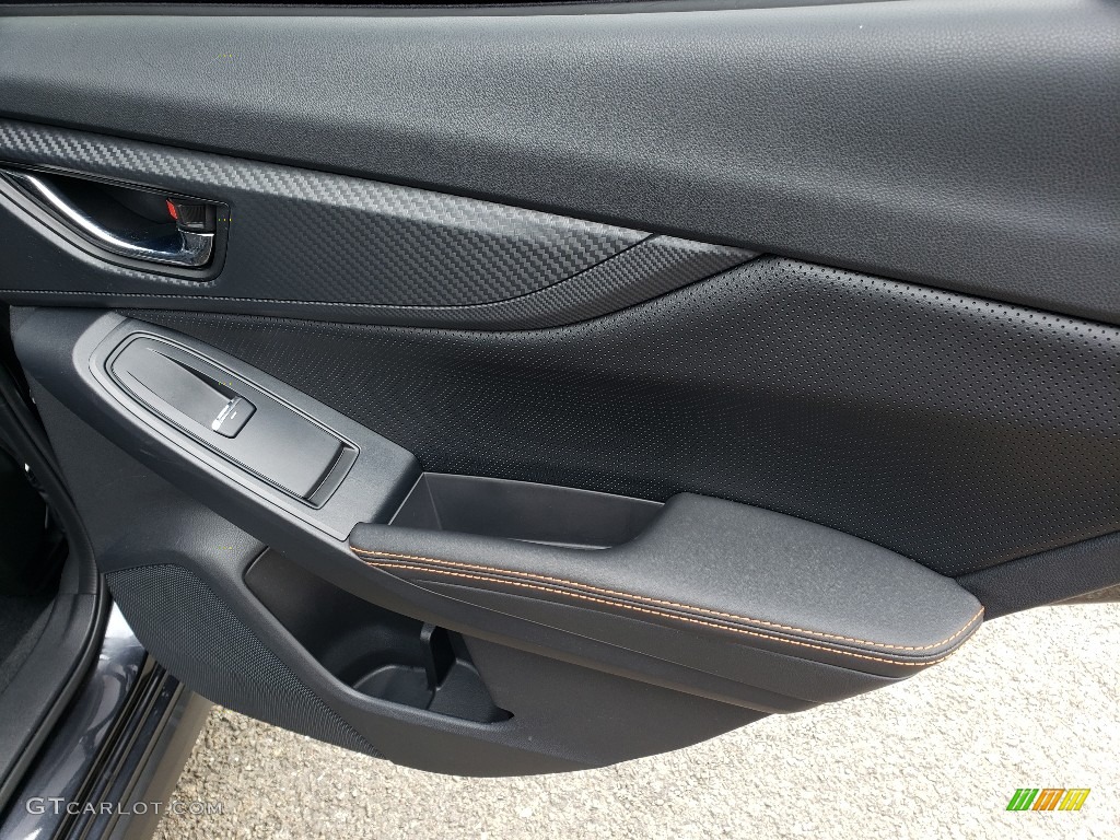 2019 Subaru Crosstrek 2.0i Limited Black Door Panel Photo #136317795