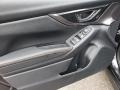 Black 2019 Subaru Crosstrek 2.0i Limited Door Panel