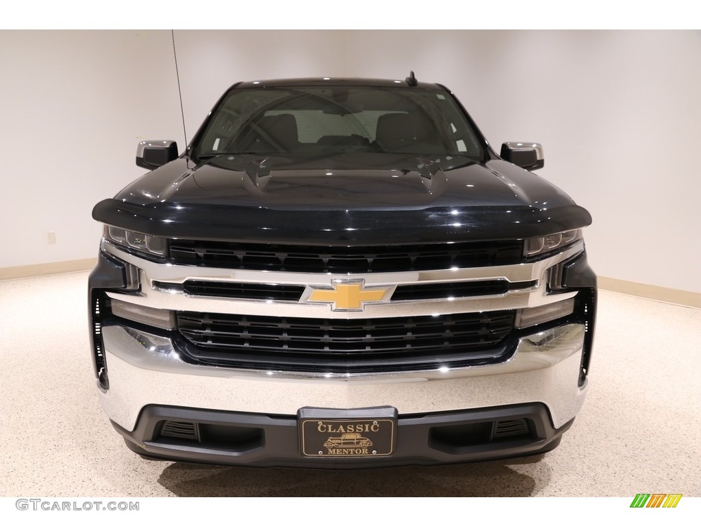 2019 Silverado 1500 LT Double Cab - Shadow Gray Metallic / Jet Black photo #2