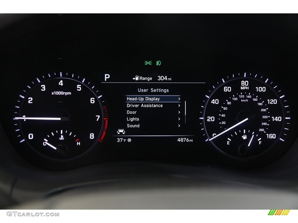 2019 Hyundai Genesis G80 AWD Gauges Photo #136319790