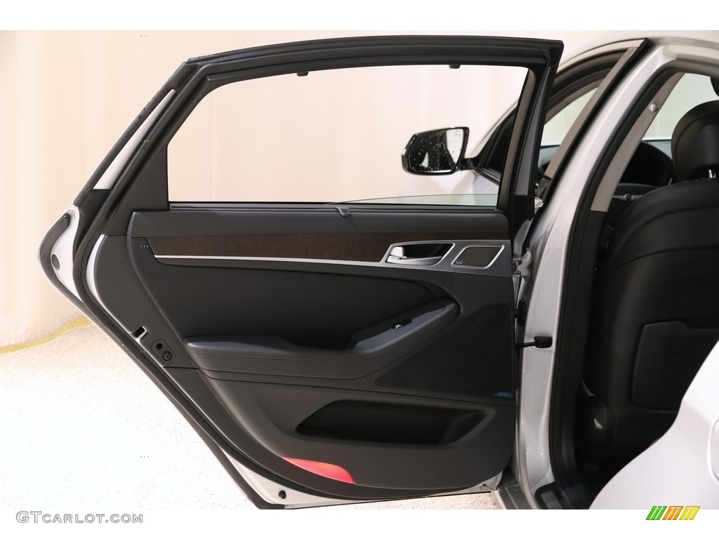 2019 Hyundai Genesis G80 AWD Black Door Panel Photo #136320042