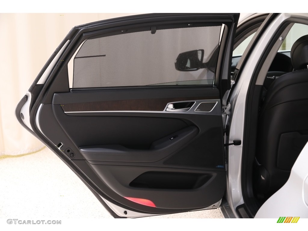 2019 Hyundai Genesis G80 AWD Black Door Panel Photo #136320063