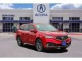 2020 Performance Red Pearl Acura MDX Technology AWD #136303799