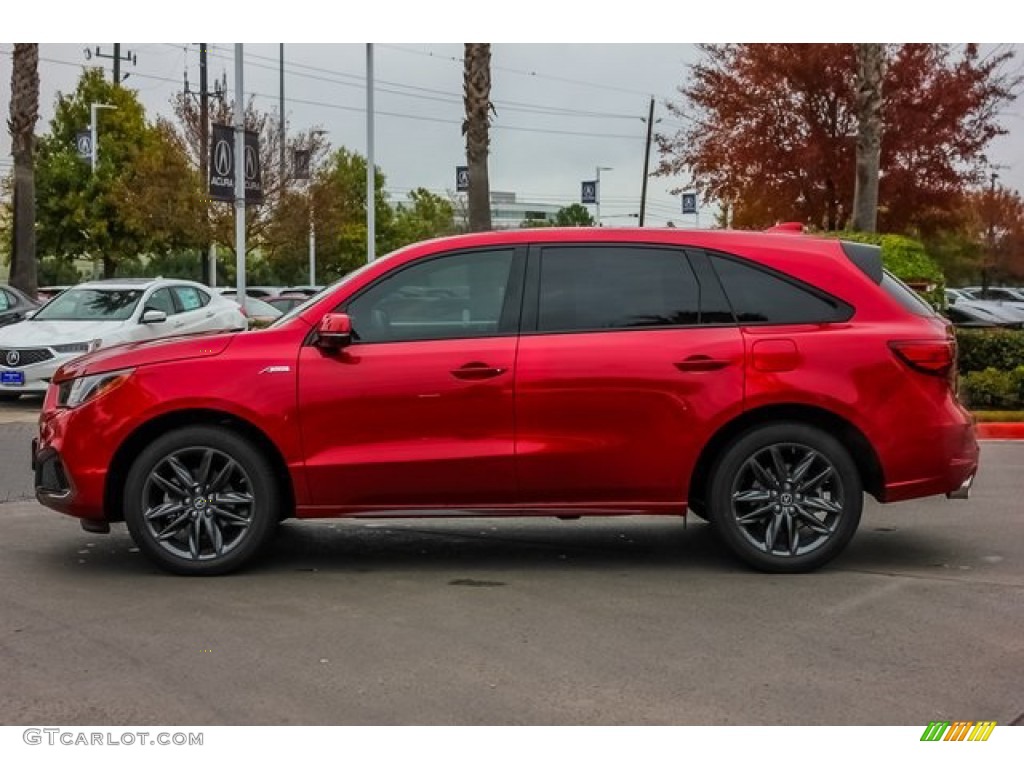 2020 MDX Technology AWD - Performance Red Pearl / Ebony photo #4
