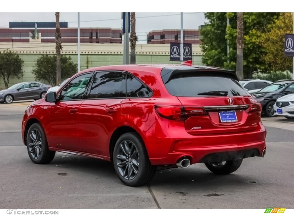 2020 MDX Technology AWD - Performance Red Pearl / Ebony photo #5