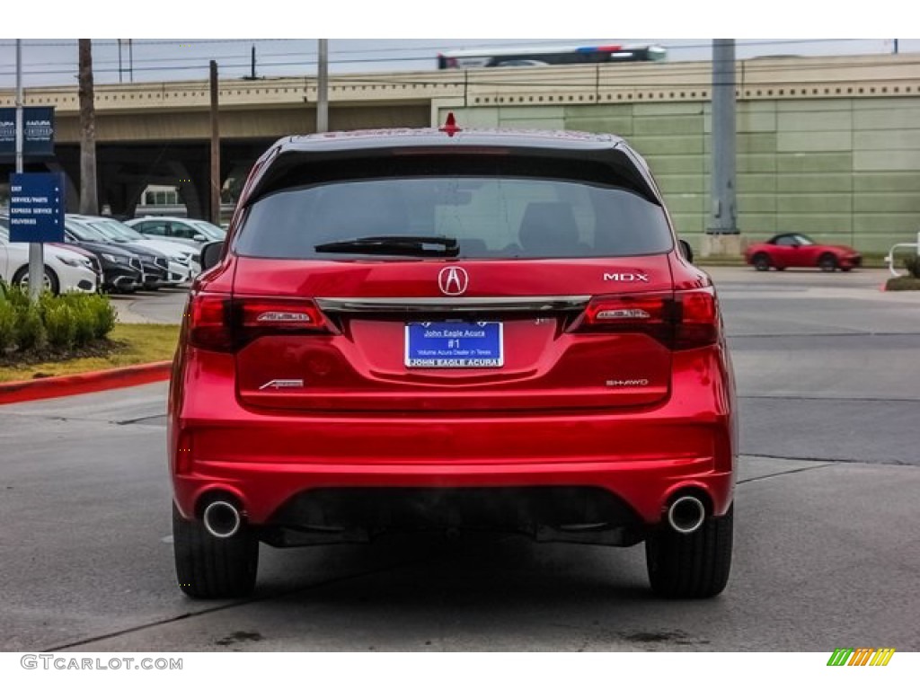2020 MDX Technology AWD - Performance Red Pearl / Ebony photo #6