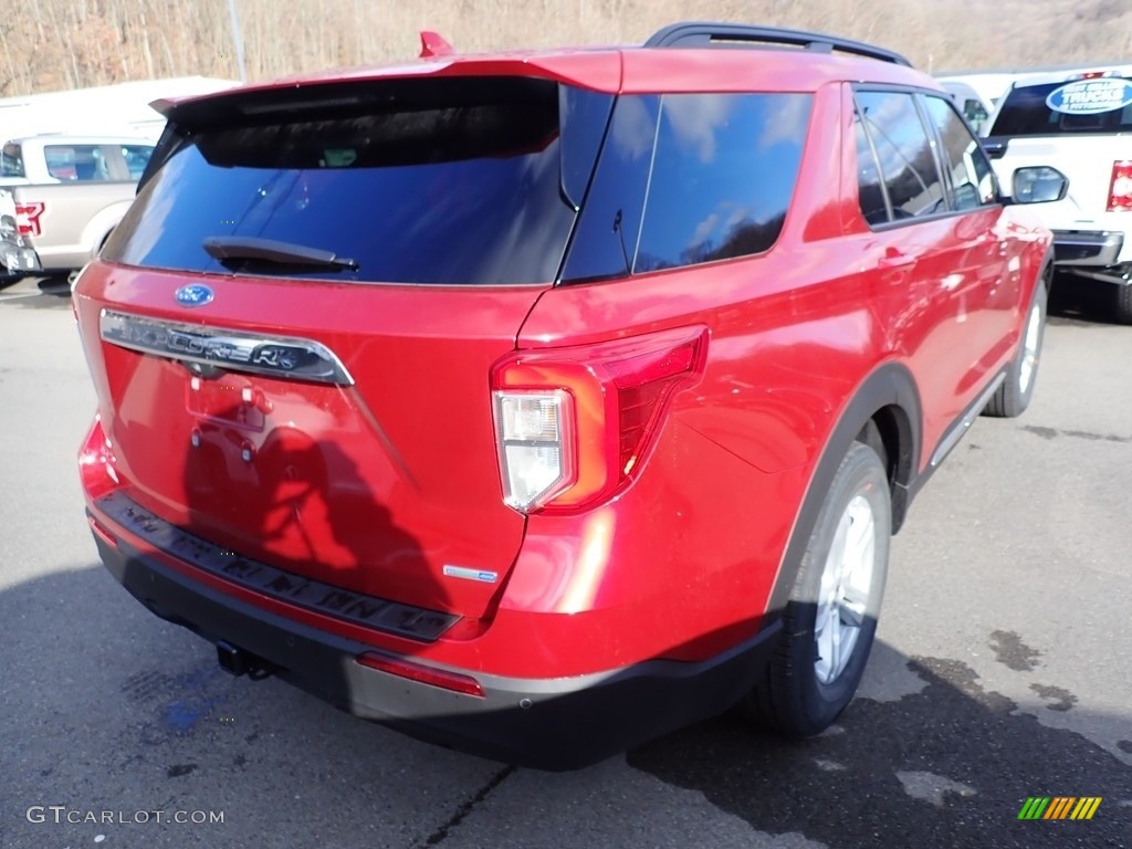 2020 Explorer XLT 4WD - Rapid Red Metallic / Ebony photo #2