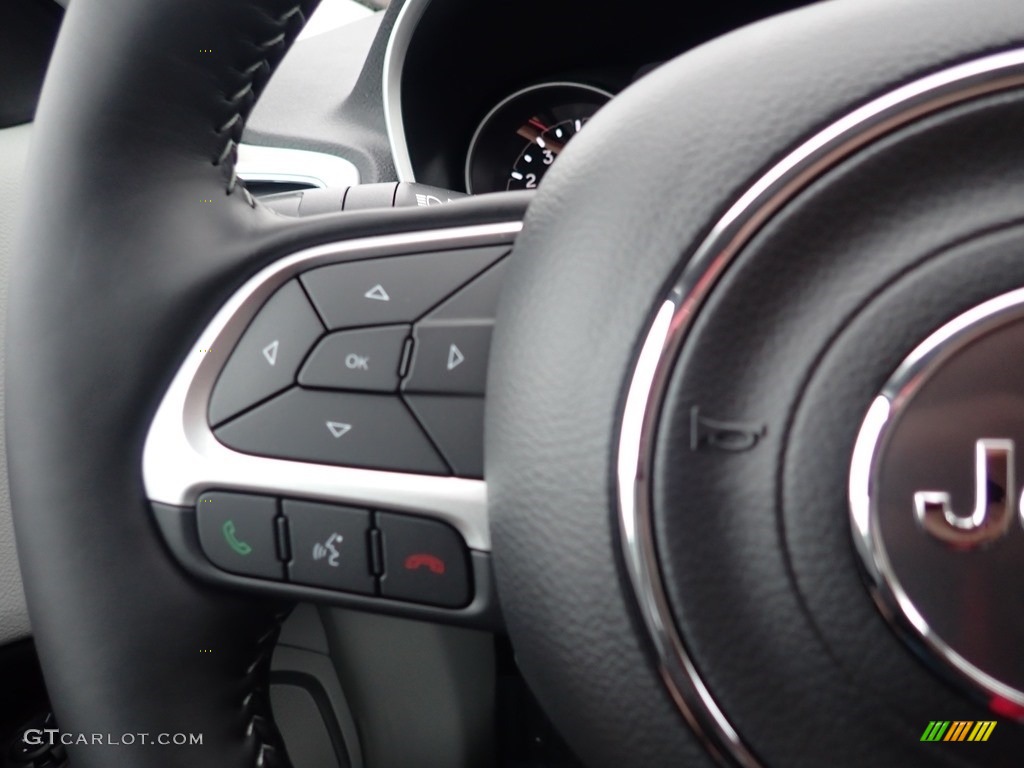 2020 Compass Latitude 4x4 - Jazz Blue Pearl / Ski Gray/Black photo #19