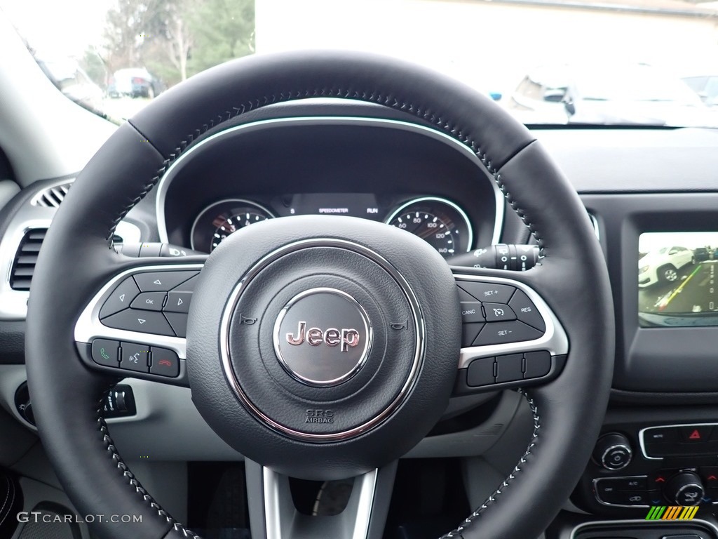 2020 Compass Latitude 4x4 - Jazz Blue Pearl / Ski Gray/Black photo #20