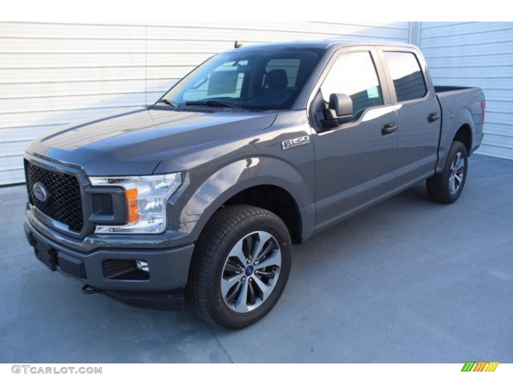 2020 F150 STX SuperCrew 4x4 - Lead Foot / Medium Earth Gray photo #4